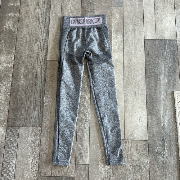 Gymshark Size Small Grey High-Waisted Athletic Leggings - Picture 6 of 6